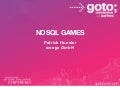NoSQL Games