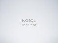 Nosql redis-mongo