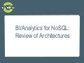 No sql now2011_review_of_adhoc_architectures
