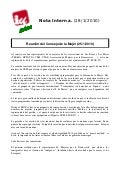Nota IU Reunión Consejo De La Mujer de Las Rozas (25/01/2010)