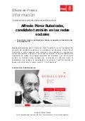 Rubalcaba, candidato en redes sociales