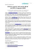 Unience, red social oficial de EFPA Congress