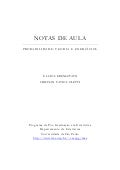 Notas de Aula de Probabilidade