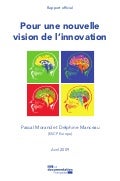 Pour une nouvelle vision de l&rsquo;innovation 2009