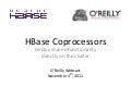 Nov. 4, 2011 o reilly webcast-hbase- lars george