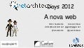 Nova web - DNAD 2012