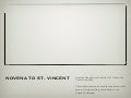 Novena to St. Vincent