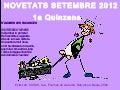 Novetats 1a quinzena de setembre