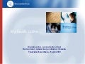 My health online; Digitalisering van patiëntcontact