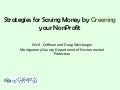 Non-Profit Energy Alliance: Sustainability Webinar