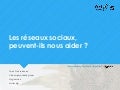 [Fr] Comment les réseaux sociaux - et le réseautage - peuvent aider à la recherche d'emploi