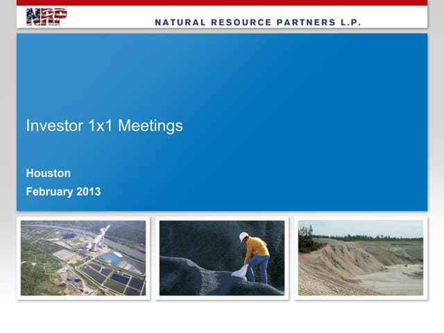 Investor 1x1 Meetings