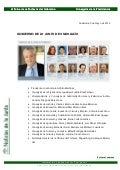 Composición Gobierno andaluz (5-5-2012)