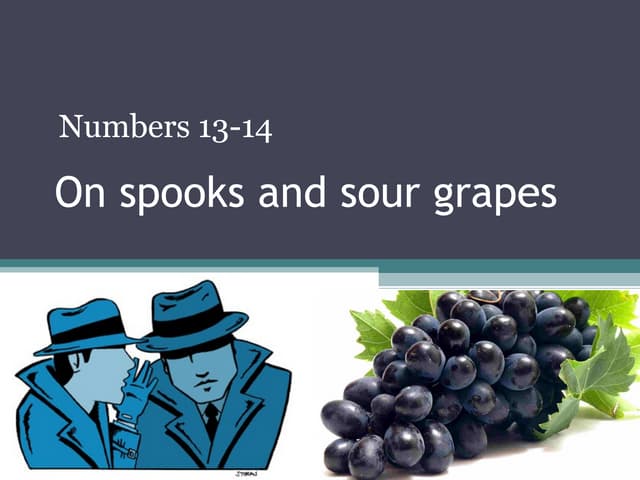 Spooks & Sour Grapes