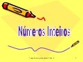  numeros inteiros