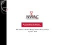 NWAC Funder Call Presentation