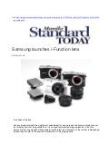Samsung launches i-Function lens