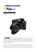 Samsung&rsquo;s New Compact DSLR NX10 Review
