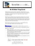 We Make Things Easier: Case Study