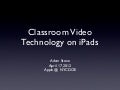 Dropbox, FaceTime, and iMessage in the Classroom