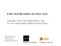 NY Ballot Design Revisions Walkthrough