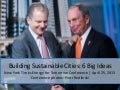 Six Big Ideas to Create More Sustainable Cities
