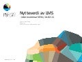 Nytteverdi av LMS