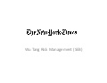 Strategy and Strategic Alliances for the New York Times