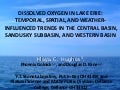 Dissolved Oxygen in Lake Erie