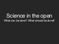 Science in the Open
