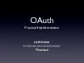 Implementing OAuth