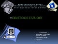 Objetos de estudio