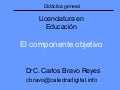 Objetivos (clase 1-UAGRM)