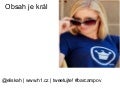 Obsah je král