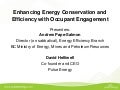 Reduce Building Energy Use Through Occupant Engagement