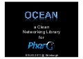Ocean update - ESUG Conf 2011 @ Edinburgh 