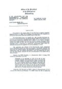Ochoa Tampakan Decision