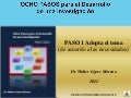 PASO 1 de los Ocho pasos para el desarrollo de una investigación 