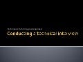 Oct. 25. 2011 webcast   conduct aninterview