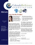October Newsletter - Colorado BioScience Association