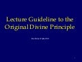 ODP Original Divine Principle WS revised v1 Finland