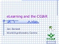 Jan Beniest - perspective from a user community (agriculture)