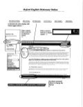 Oxford English Dictionary Online Handout