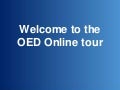 OED Online tour