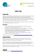 OER FAQ