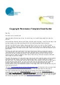 OER Third Party Permission Request Template 