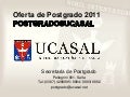 Oferta Postgrado-2011