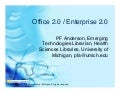 Office 2.0 / Enterprise 2.0