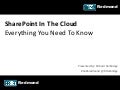 Office365 Saturday - Redmond - 7 SharePoint Online Success Factors
