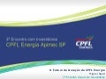 O Futuro da Geração da CPFL Energia - Sr. Miguel Saad